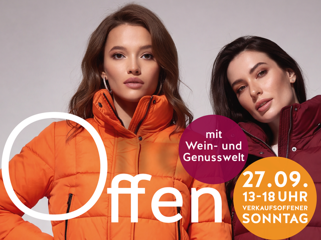 Verkaufsoffener Sonntag am 27.09.2026