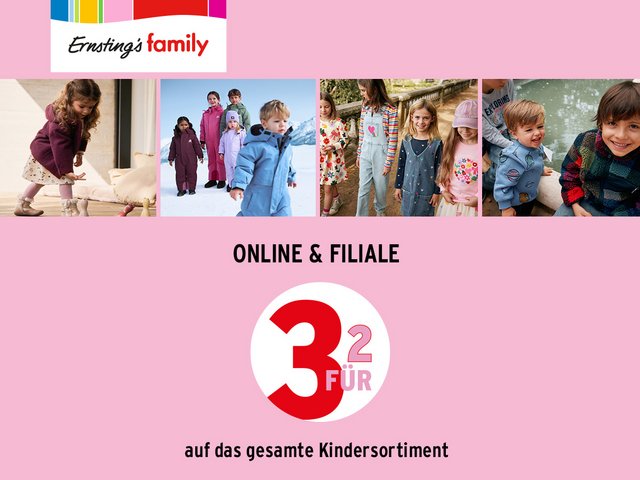 Ernsting's Family: Alles für die Kids!