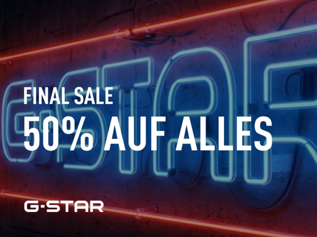 FINAL SALE bei G-STAR