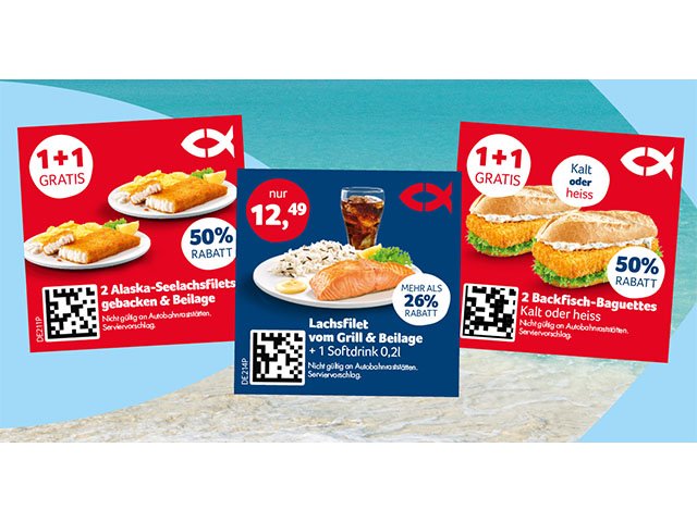 Coupons bei NORDSEE