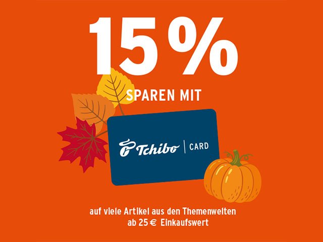 Herbst-Special bei Tchibo