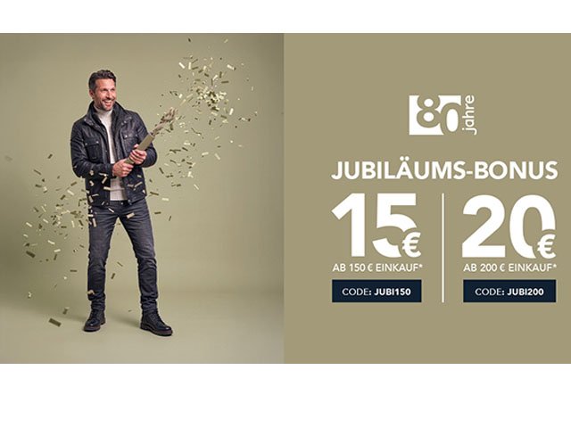 JUBILÄUMS-VORTEILE bei Engbers