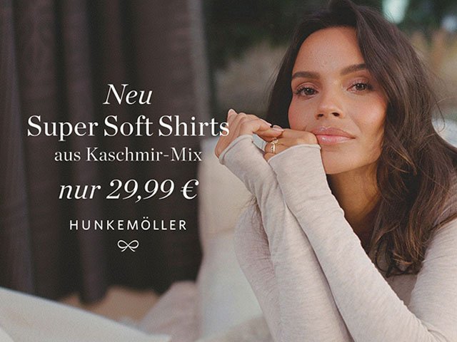 Soft von Kopf bis Fuß bei Hunkemöller